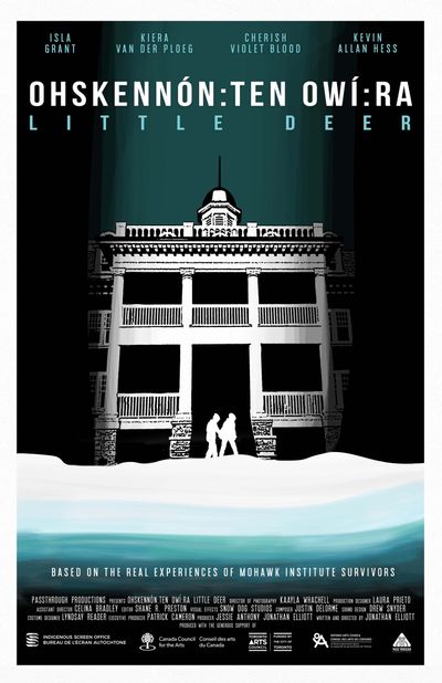 Ohskennón:ten Owí:ra (Little Deer) poster